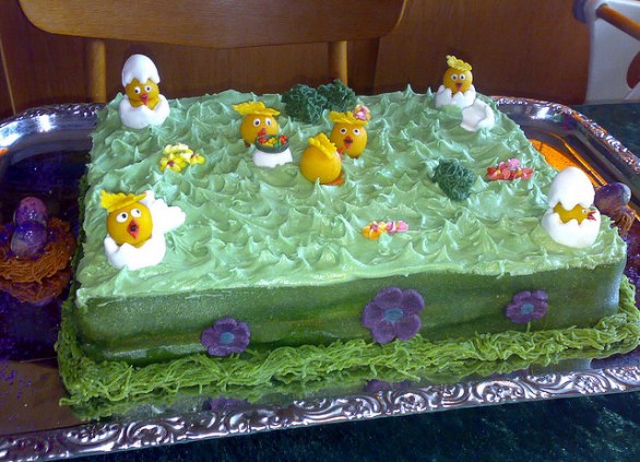 Decorazioni per le torte di Pasqua